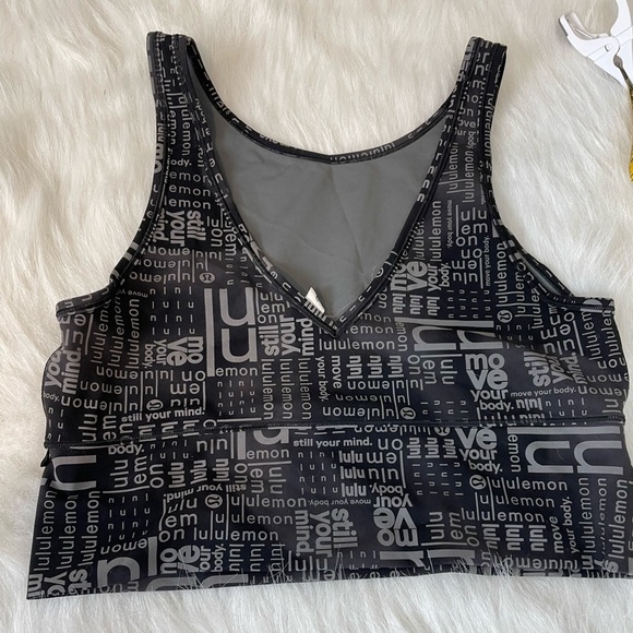 Lululemon power pivot Everlux cropped Tank Top sports  12 - Picture 3 of 9